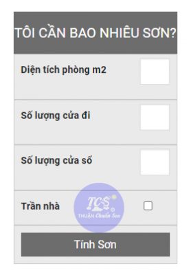 chia sẻ plugin tính sơn tường