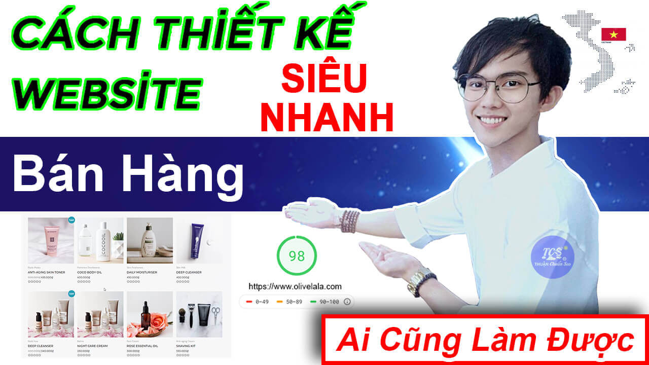 cách thiết kế website bán hàng tại việt nam