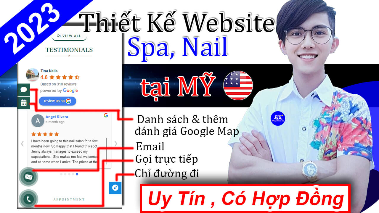 Thiết Kế Website Spa